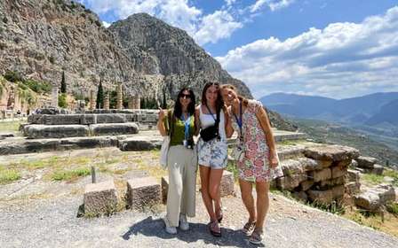 Athènes : Delphes, musée de Delphes et Arachova Excursion d'une journée avec guide