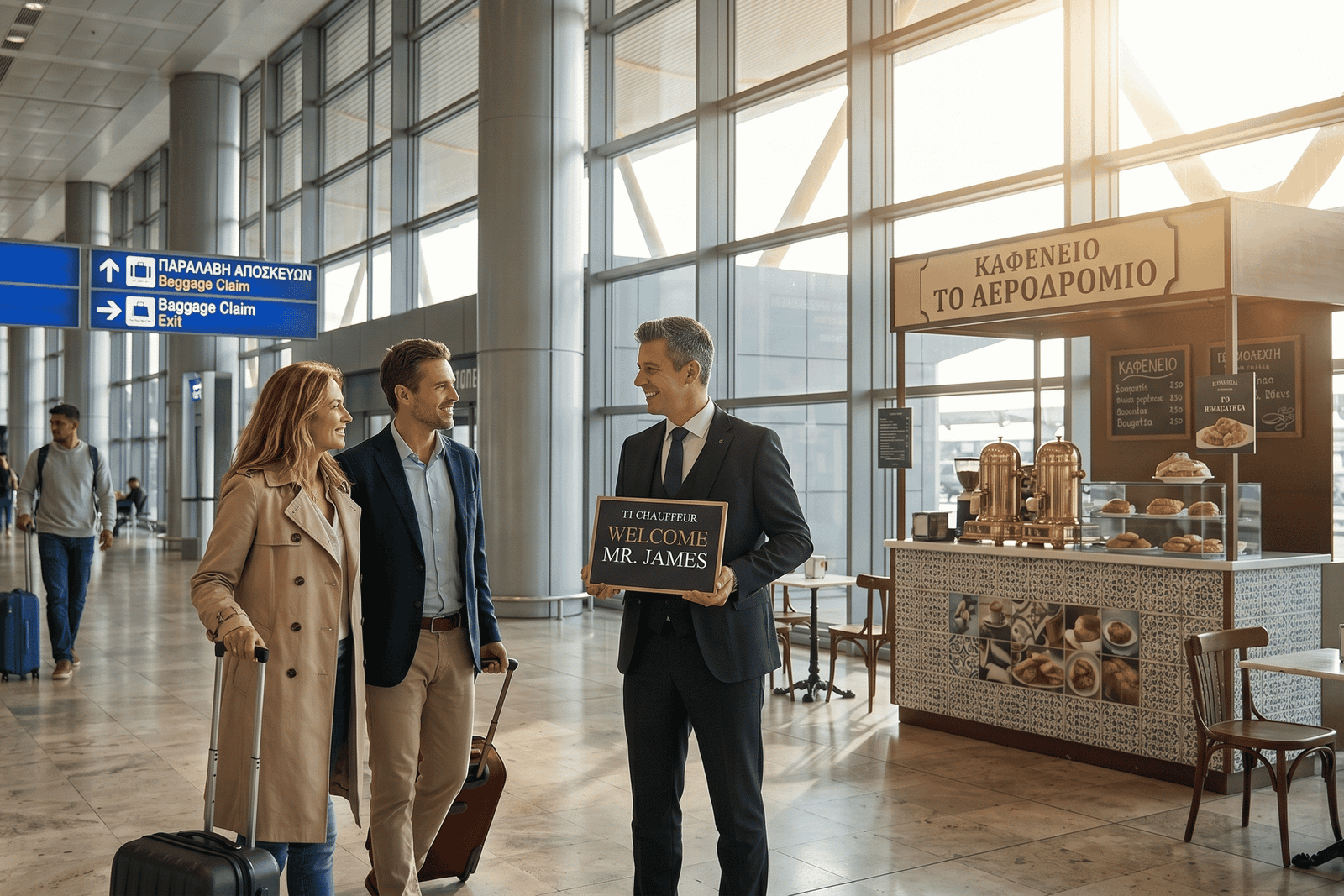 Athènes : ATH Airport to City Centre|Hotels Transfert privé