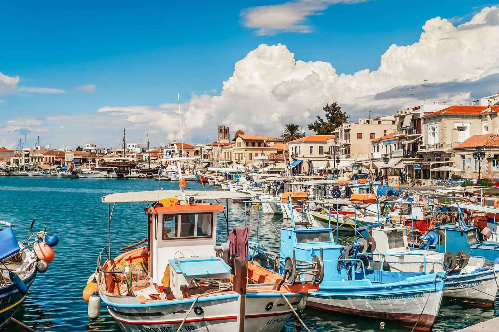 Au départ d'Athènes : Croisière d'une journée à Hydra, Poros et Égine avec déjeuner