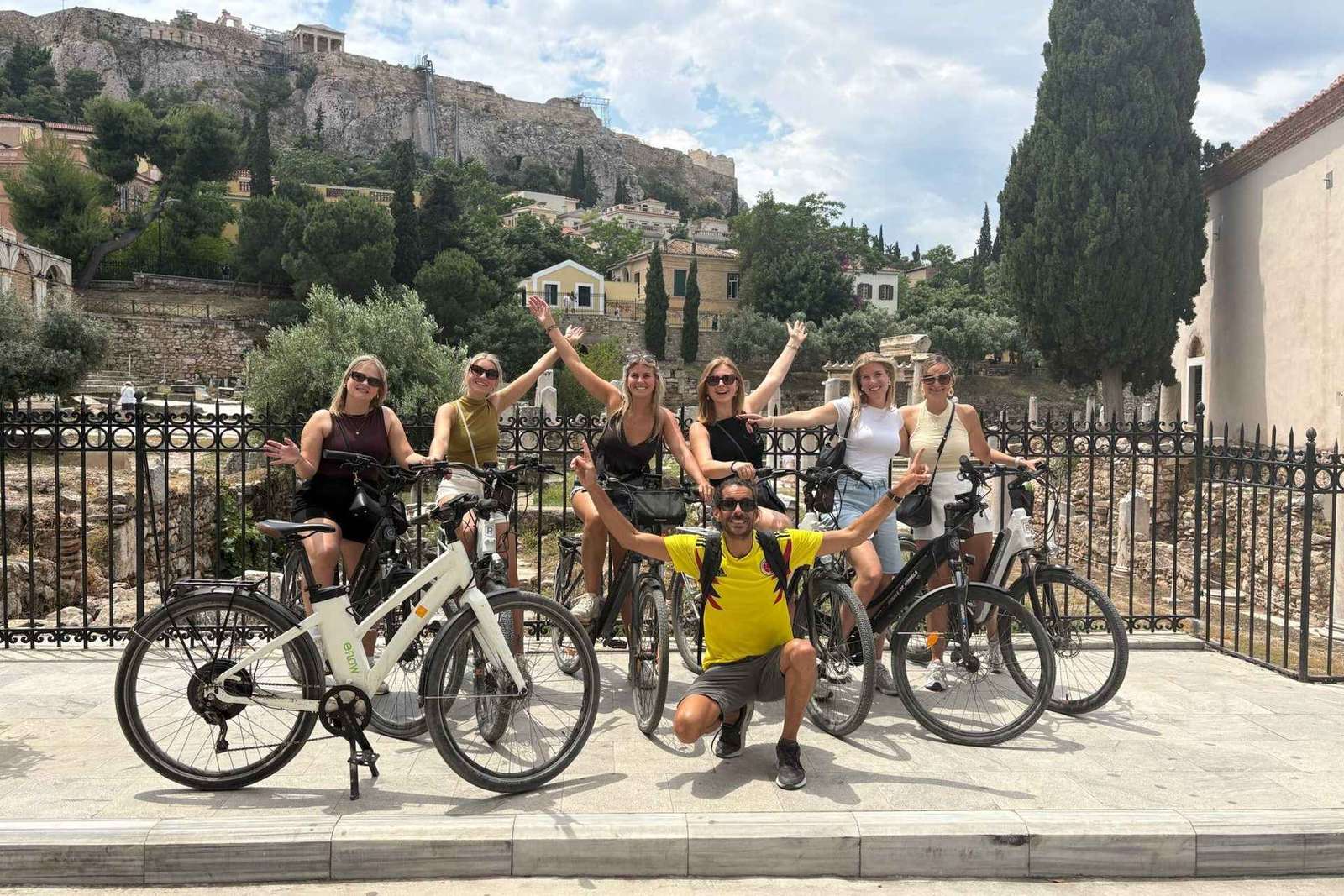 Athènes historique : visite en vélo électrique en petit groupe
