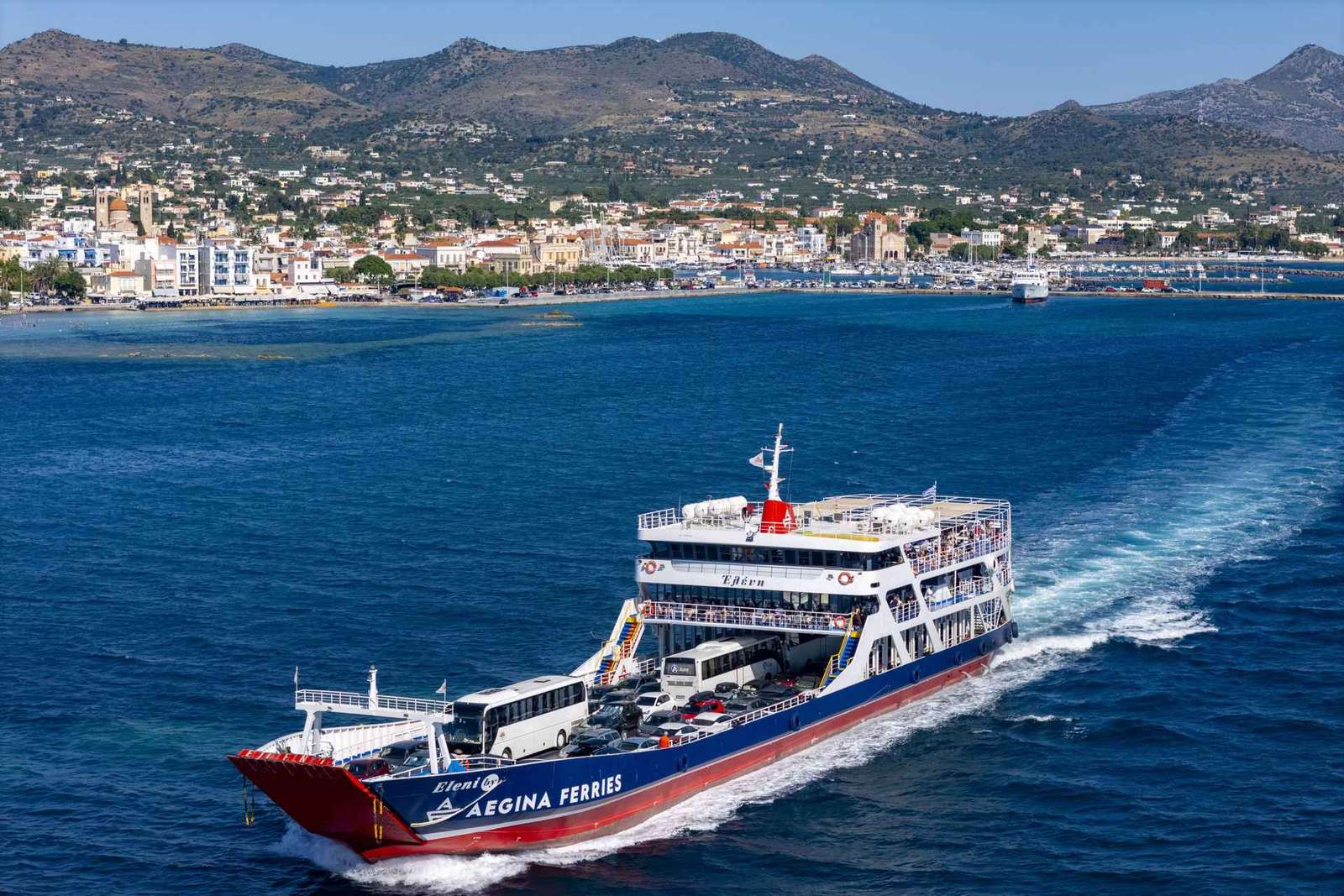 Athènes : Égine : Billet de ferry depuis/vers Égine