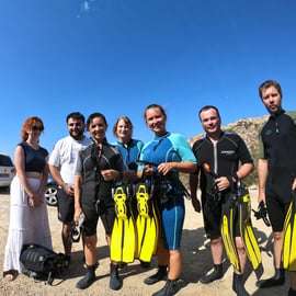 Riviera athénienne : snorkeling au large et photos sous-marines