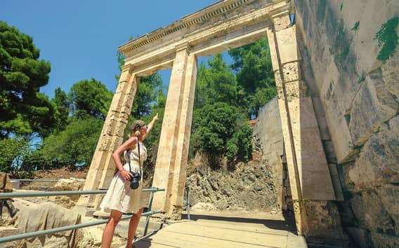Depuis Athènes : Excursion en bus à Mycènes, Epidaure et Nauplie