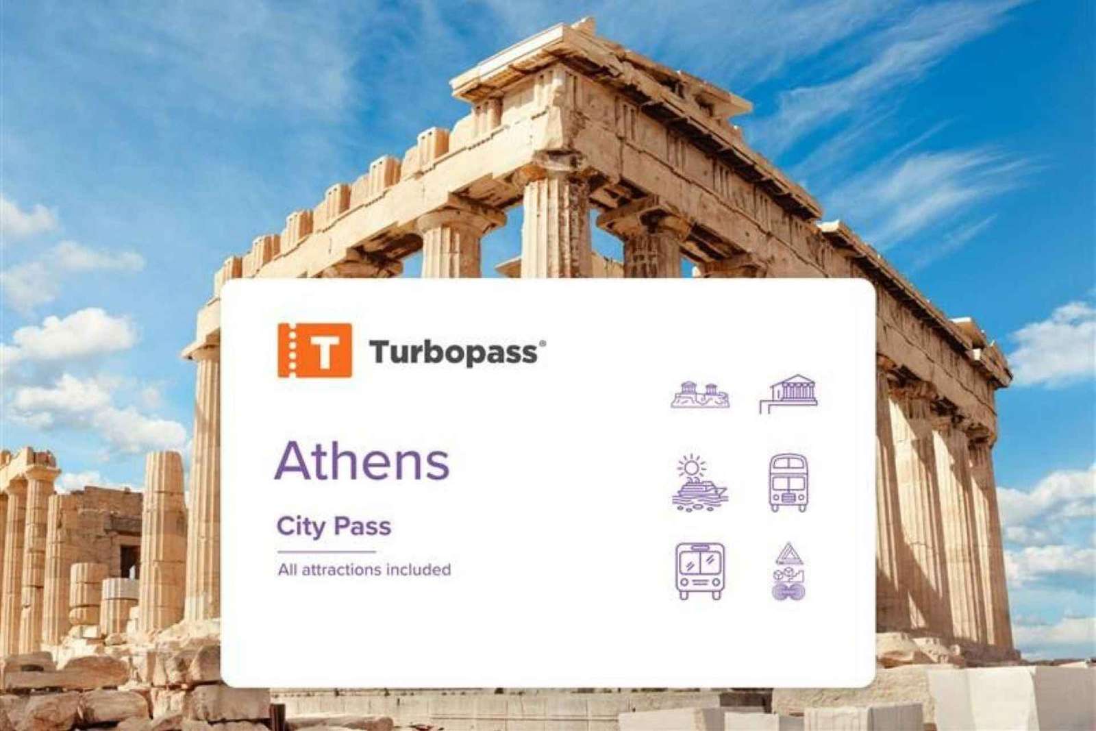 Athènes : City Pass avec Acropole, musées, bus à arrêts multiples et transfert