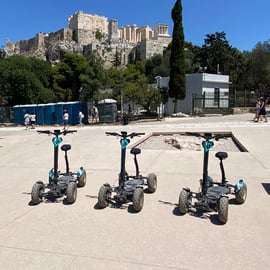 Visite de l'Athènes antique en quad électrique