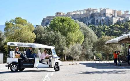 Athènes : Visite privée de 3 heures de la ville en tuk tuk écologique