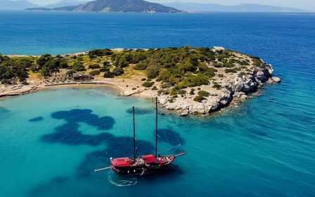 Athènes : Agistri et Aegina Yacht Tour avec déjeuner et baignade