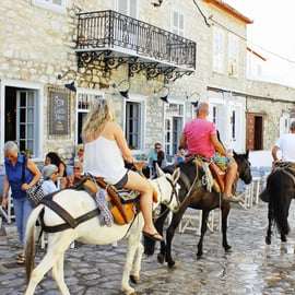 Île d'Hydra : excursion d'une journée complète au départ d'Athènes avec baignade