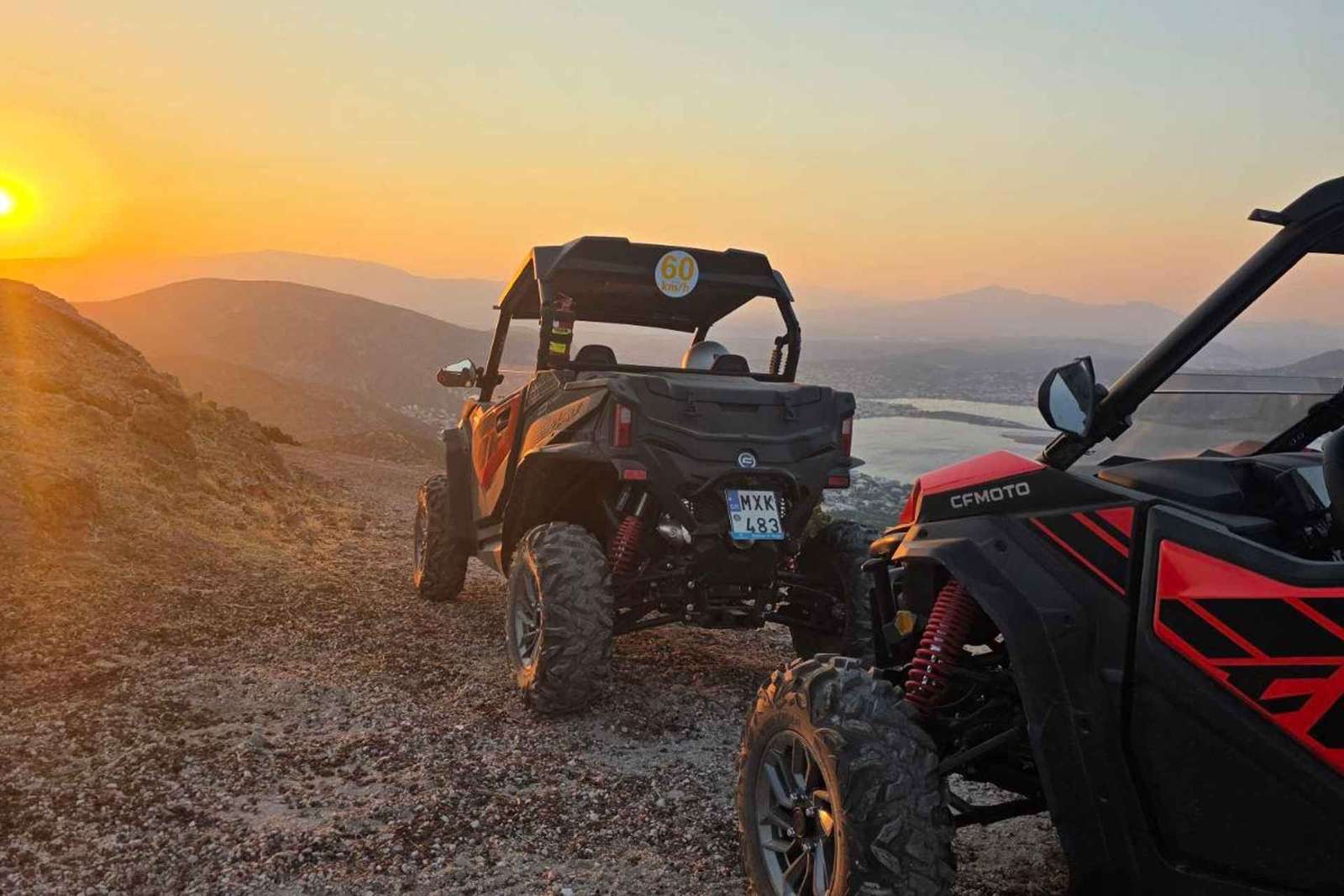Athènes : aventure hors-piste en buggy sur la côte et en montagne