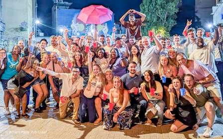 Athens Party Pub Crawl avec boissons illimitées et accès aux clubs